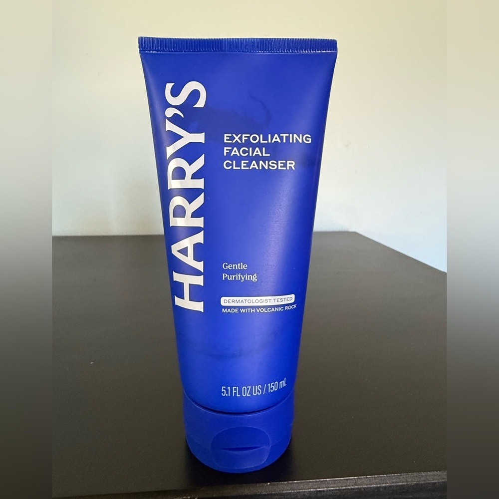 HARRY"S Exfoliating Facial Cleanser: Gentle Purifying, NEW